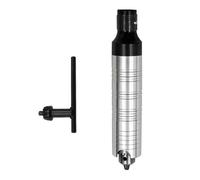 0.3-4mm Handpiece Chuck Flex Shaft Handle Angle Grinder Tool Grinding Machine Tool for Hanging Grinder (Silver)
