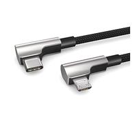0.3 m charging cable Micro USB - USB C angle, USB C smartphone charging, compatible with Bosch Nyon Gen.1 & Yamaha Display C