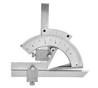 0-320° Universal Stainless Steel Vernier Bevel Protractor, Universal Bevel Protractor Angle Measuring Ruler Tools for Woodworking, Carpenter, Construction