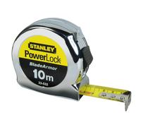 0-33-532 10m Micro Powerlock Tape with Blade Armor, Silver