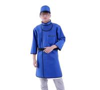 0.350.5mmPb X-ray Protective Vest SetIncludesThyroid collar and cap for medical whole-body radiation protection Medical clothing(0.5 Mmpb)