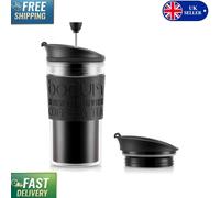 0.35L Dishwasher Safe Travel French Press Coffee Maker - Perfect for Tea Too