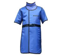 0.35mmPb/0.5mmPb X-ray Lead Apron with Thyroid Protection Collar Suitable for Radiology Department and Clinic Medical clothing(0.35 Mmpb,110x60cm)