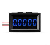 0.36inch DC Digital Ammeter Measurement 0-3A Four-wire 5-digit LED Current Meter(Blue)