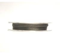 0.38mm x 10m Steel Beading Wire - Tiger Tail - Jewellery Craft Florist Findings Colour Choice (Grey)