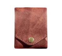 0.39 Inches, Compact Credit Card Wallet, Thin Credit Card Holder, Minimalist Metal Purse, Aluminum Money Clip, Stylish Pouch for Everyday Carry, Slim and Lightweight Design, Brown