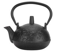 0.3L Cast Iron Tea Pot, Imitating Japanese Style Uncoated Double Chinese Dragon Pattern Decoration Kettle