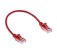 0.3M CAT.6 UTP PATCH CABLE - RED