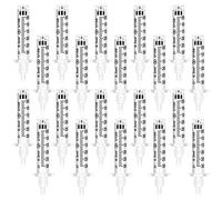 0.3ml Disposable Ampoule Head for Hyaluronic Acid Pen Accessory, Hyaluronic Acid Syringe Women Anti Wrinkle Lifting Lip Beauty Accessory Skin Care Beauty Salons,20pcs