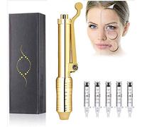 0.3Ml Hyaluron Pen Hyaluronic Acid Pen Lip Filler Professional Atomizer, Help to Reduce Blemishes and Wrinkles, Make Skin Bright and White, Restore Skin Elasticity (with 5 Ampoules)