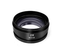 0.3X 0.5X 0.75X 1X 1.5X 2X Barlow Objective Lens Working Distance Auxiliary Lens For Stereo Microscope Thread 1-7/8" M48*0.75 (Color : 2X)