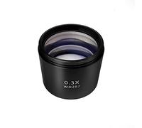 0.3X 0.5X 0.75X 1X 1.5X 2X Barlow Objective Lens Working Distance Auxiliary Lens For Stereo Microscope Thread 1-7/8" M48*0.75 (Color : 0.3X)