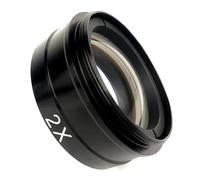 0.3X 0.5X 2.0X Video Microscope Camera Objective Lens - C-Mount Barlow Auxiliary Glass Lens for 10A Compatibility