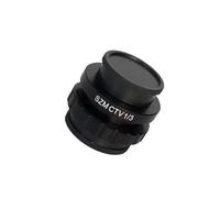 0.3X 0.5X C-mount Lens Adapter SZMCTV 1/2 1/3 1X Microscope Camera Adapter For Trinocular Stereo Microscopio Video connector, Microscope Camera Adapters (Color : 0.3X)