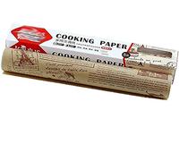 0.3x8m/Roll Kitchens Parchment Paper Roll - High Temperature Resistant, Waterproof and Greaseproof, Non-Stick - for Baking, Cooking, Grilling, Air Fryer and Steaming (Brown, 1pc)
