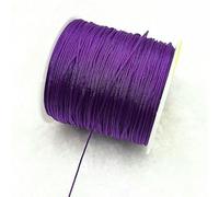 0.4/0.8/1.0/1.5mm Nylon Cord Thread Chinese Knot Macrame Cord Bracelet Braided String DIY Tassels Beading Thread-06-0.4.0mm(10yards)
