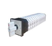 0-4 Positions LW12-16/12 Cam Switch Changeover Rotary Selector 12 Poles Knots 48 Terminals 16A Power Control 1Pcs