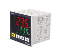 0 400 Adjustable Intelligent Precise Temperature Controller Digital Display Relay Solid State SSR Output Over Alarm Multi-function for Oven Industrial Equipment