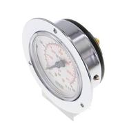 0..400 Bar (0..5802 psi) Panel Mount Pressure Gauge Steel/Brass 63 mm Class 2.5 (Front Panel)