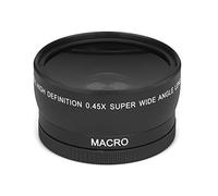 0.45x - 58 mm HD Real Glass Brand Optical Wide Angle Macro Attachment Lens