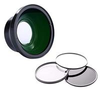 0.45X High Definition Super Wide Angle Lens W Macro Compatible with Canon Powershot G7 X, G7X Mark II & G7X Mark III + Filter Kit (Includes Lens/Filter Adapter)