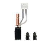 0.4MM Ceramic Hotend with 2Pcs 0.4mm Hardened Steel nozzles for Kobra S1 Combo Hot End Kit Print Head Heat Sink Block Heating Cartridge Thermistor