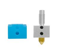 0.4mm Metal Hot End Nozzle Assembly Printhead for FLSUN QQS Professional 3D Printer Ensuring Consistent Print Metal Hotend Nozzle