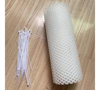 0.4x5m Hexagonal Plastic Wire Fence for Chicken s, Pet Safe, Crafts & Child Safe - Easy Installat, Weather-Resistant White Mesh for Outdoor Use