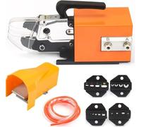 0.5-0.7MPa Pneumatic Crimping Tool(AM-10), Pneumatic Type Terminal Crimping Machine, Pedal Start Crimping Pliers, with 4 Optional Die Sets, for Various Kinds of Terminals,AM-10