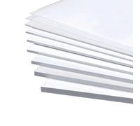0.5/0.8/1/1.5/2/3/4/5mm White ABS Plastic Plate Sheet For Home DIY Model Making Material 10x20cm 20x20cm 20x30cm 25x30cm 30x50cm(200x300x1mm 2Pcs)