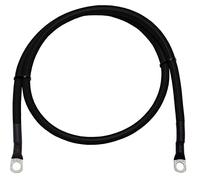 0.5 m Earth Battery Cable 50 mm² Black 2 x Tubular Terminals M8 50 cm