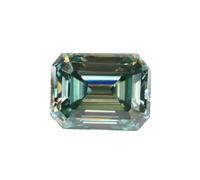 0.5 To 3.0 Carat Loose Moissanite Stone In Oval Pear Or Heart Shapes That Passes Diamond Tester For Fine Jewelry Creation