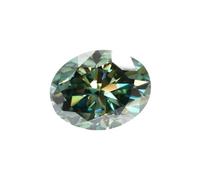 0.5 To 3.0 Carat Loose Moissanite Stone In Oval Pear Or Heart Shapes That Passes Diamond Tester For Fine Jewelry Creation