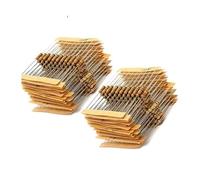 0.5 watt resistor Assortment set,DIY Carbon Film Resistor (1 ohm - 10M ohm) 1/2W colored ring resistance Assorted package NWPNLXEA(1 ohm-10M 1000pcs)