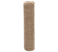 (0.5 x 10 m) vidaXL Jute Roll Burlap Ribbon Natural Hessian Ribbon Roll 100% Jute 200 gsm
