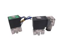 0-50/25/15/10/7bar 2 Way SS304 Water Solenoid Valve G1/4" 12V DC Orifice 1mm/1.5mm/2mm/2.5mm/3mm Wing Normal Close Valve(015 25bar,AC110V_W1101X)