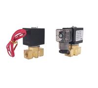 0-50/25/15/10/7bar Brass Water Mini Solenoid Valve Zero Pressure Start Port 1/8 Inch 12V 24V 220V AC Normally Close Valve(AC24V_D1101X)