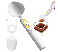 0-500g Rechargeable LCD Display Spoon Scales Kitchen Utensils High Precision Gram Dosers for Baking Baking Seasoning Formula Powder Home Camping