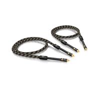 0.50m Viablue NF-A7 Silver Quattro Cinch RCA RCA Cable 0.5m (1 Pair)