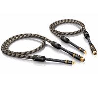 0.50m Viablue NF-S1 Silver Quattro Cinch to XLR F Mono Cable 0.5m (1 Pair)