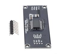 0.56 inch four-digit LED display with built-in For TM1637 controller for Arduino applications requiring simple wiring and stable display operation(White)
