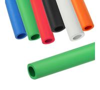 0.5CM/0.2IN THK Pipe Insulation Foam Tube, 1M/3.28FT Length Foam Tubing Handle Grips for Gym Handle Protectors, Handle Grip Support, Water Pipe(Green,25mm(1") ID)