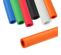 0.5CM/0.2IN THK Pipe Insulation Foam Tube, 1M/3.28FT Length Foam Tubing Handle Grips for Gym Handle Protectors, Handle Grip Support, Water Pipe(Orange,22mm(7/8") ID)