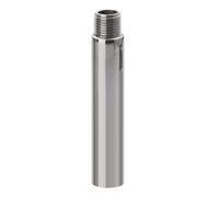 0.5inch Thread Shower Head Extension Arm Metal Pipe Extendable Arm Simple for Adjusting Showerhead Height Extension