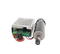 0.5KW Air-Cooled Spindle ECNC 500W Spindle Motor + Power Supply Speed Regulation for CNC Engraving Machine