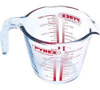0.5L Classic Transparent Measuring Jug Heat Resistant | Microwave & Dishwasher Safe Graduated Measuring Lines Measuring Jug