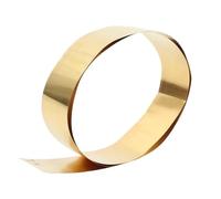 0.5m Brass Foil Sheet Metal Flat Plate, 0.1-0.3mm Thick, Crafting DIY Strip, 10-50mm Width(0.1x29mm)