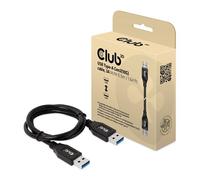 Club 3D CAC-1409 0.5m USB Type-A Gen2 (10G) 3A St/St Cable