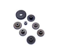 0.5M Double Metal Gear Set For 2MM electronic starter Shaft DIY Speed Ratio 500 520 528 530 Model MQXFCZUX