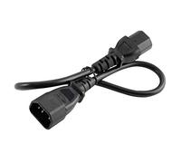 0.5m IEC320 C14 to C13 Power Extension Cable Cord for PDU Computer Printer